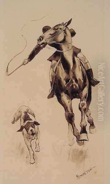 Whipping In A Straggler - view 1