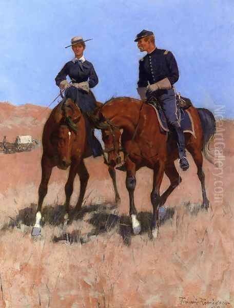 Belle McKeever and Lt. Edgar Wheelock - view 1