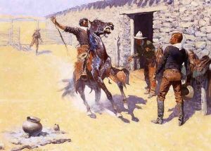 The Apaches! by Frederic Remington