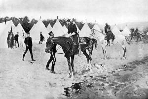 A Modern Cavalry Camp A Modern Cavalry Camp