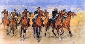 Colored Troopers to the Rescue by Frederic Remington