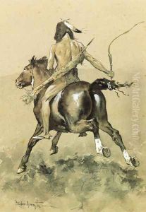 Going to the Buffalo Hunt by Frederic Remington
