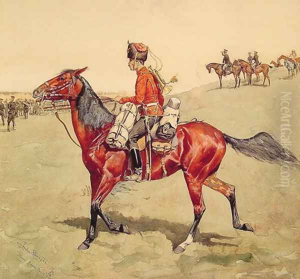 Hussar, Russian Guard Corps - view 1