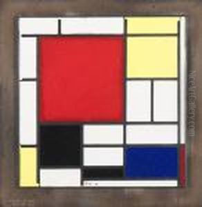 Composition In Red Yellow Blue And Black (1921)