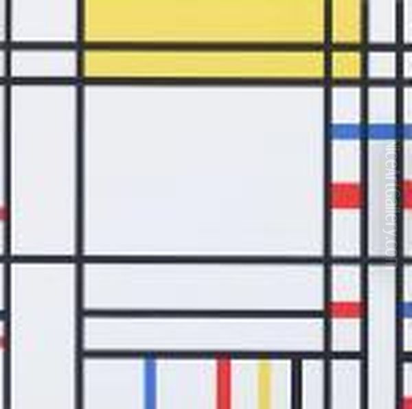 Compostition With Black Lines - view 1