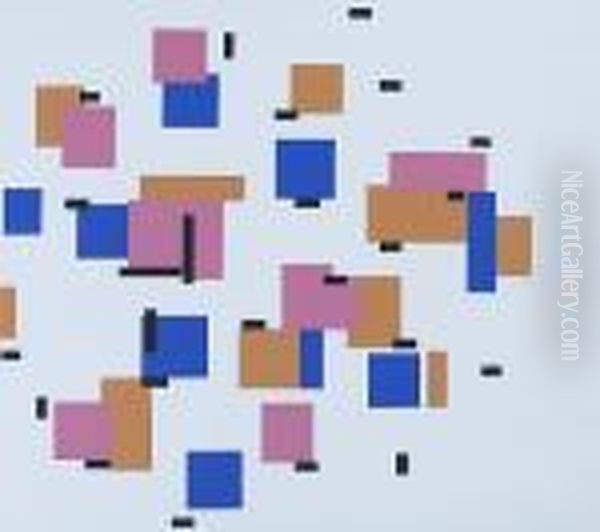 Composition In Blue - view 1