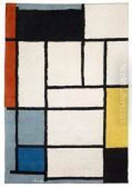Composition In Red, Yellow And Blue - view 1