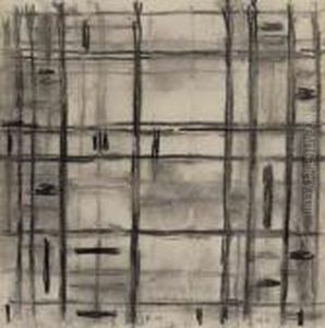 Study I For Broadway Boogie Woogie by Piet Mondrian