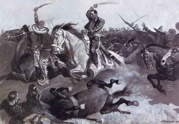 Down go Horses and Men - view 1