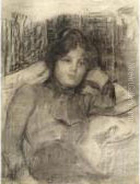 Young Woman Resting - view 1