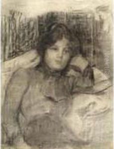 Young Woman Resting by Piet Mondrian