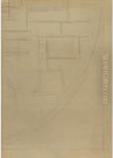 Fragment, Church Facade: Composition In Oval - view 1