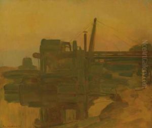 Dredge Iii by Piet Mondrian