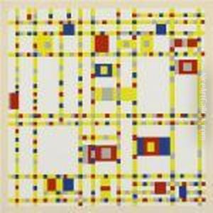A Portfolio Of Ten Paintings: Nine Prints by Piet Mondrian
