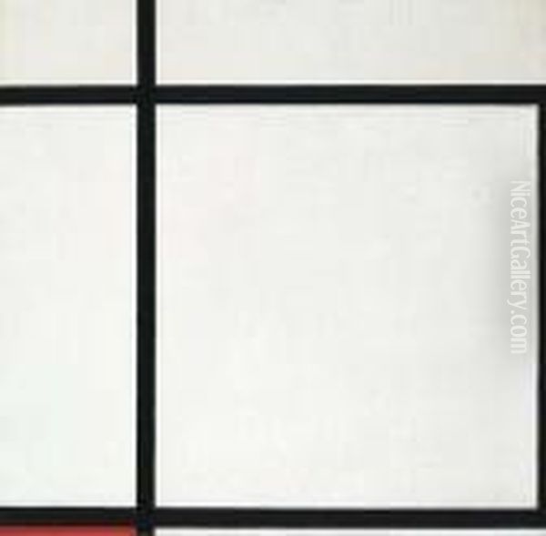 Composition Ii, With Red (composition In A Square) - view 1