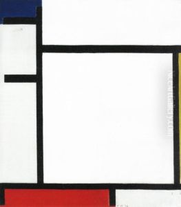 Composition With Blue, Yellow, Red And Gray by Piet Mondrian