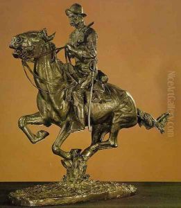 Trooper of the Plains by Frederic Remington