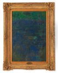 Nympheas (fragment) by Claude Oscar Monet