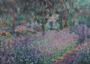 Garden by Claude Oscar Monet