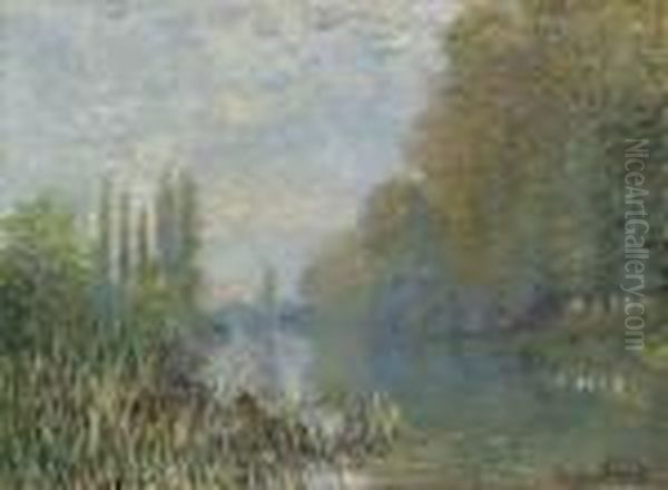 Bords De La Seine En Automne - view 1