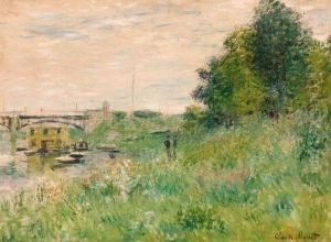 Les Bords De La Seine Au Pont D'argenteuil