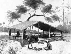 A bit of cow country by Frederic Remington