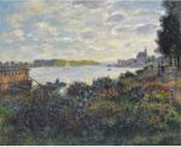 La Seine A Argenteuil - view 1