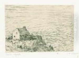 La Douane,
Effet De L'apres-midi by Claude Oscar Monet