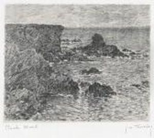 Les Falaises by Claude Oscar Monet