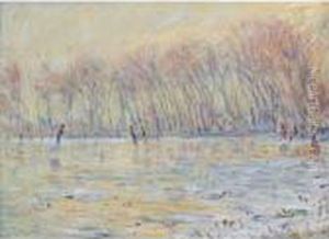 Les Patineurs A Giverny