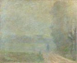 Chemin Dans Lebrouillard by Claude Oscar Monet
