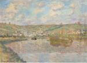 Fin D'apres-midi, Vetheuil by Claude Oscar Monet