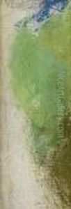 Les Nympheas (fragment) by Claude Oscar Monet