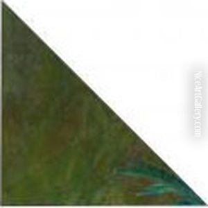 Les Nympheas (fragment) by Claude Oscar Monet