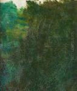 Les Nympheas (fragment) by Claude Oscar Monet