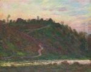 Le Village De La Roche-blond Au Soleil Couchant