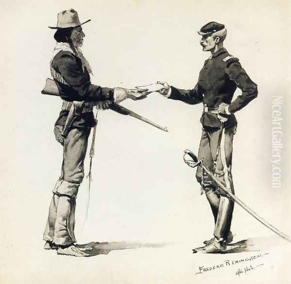 The Dispatch Bearer Troop B, United States Scouts - view 1