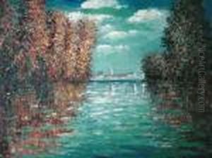 Autumn At Argenteuil by Claude Oscar Monet