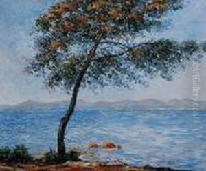 Cap D'antibes by Claude Oscar Monet