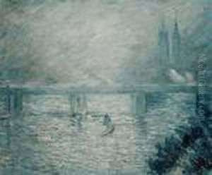 Charing Cross Bridge by Claude Oscar Monet