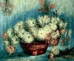 Chrysanthemums by Claude Oscar Monet