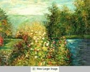Corner Of The Garden At Montgeron by Claude Oscar Monet