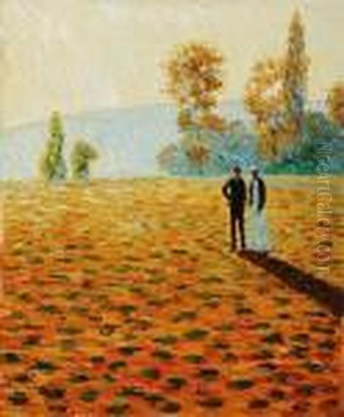 Landscape With Figures, Giverny - view 1