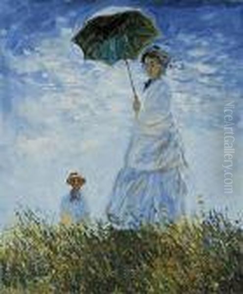 Madame Monet And Her Son - view 1