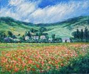 Poppy Field Near Giverny