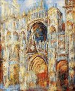 The Cathedral In Rouen, The Portal, Harmony In Blue