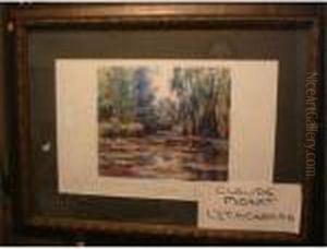 Water Lily Pond by Claude Oscar Monet