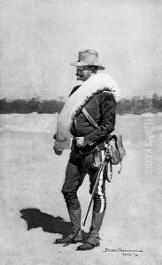 A Captain of Infantry in Field Rig