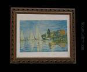 Marina by Claude Oscar Monet