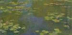 Le Bassin Aux Nympheas by Claude Oscar Monet
